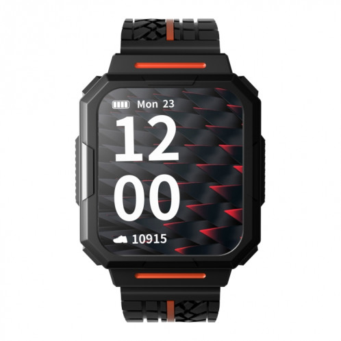 S09-C 1,69 pouces Smart Watch Smart Smart Watch, IP67 Soutien imperméable et modes de surveillance de l'oxygène sanguin / multiple (orange) SH101A1031-07