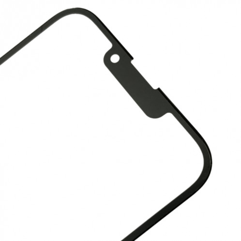 Pour iPhone 14 Lentille en verre extérieure de l'écran avant avec adhésif optiquement transparent OCA SH1701338-06