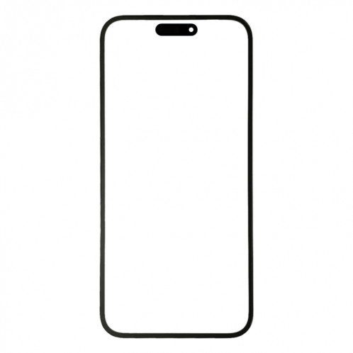 Pour iPhone 14 Pro Lentille en verre extérieure de l'écran avant avec adhésif optiquement transparent OCA SH17021984-06