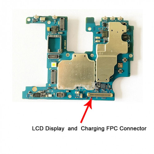 Pour Samsung Galaxy A72 4G SM-A725 10pcs connecteur FPC de charge sur la carte mère SH3515185-03