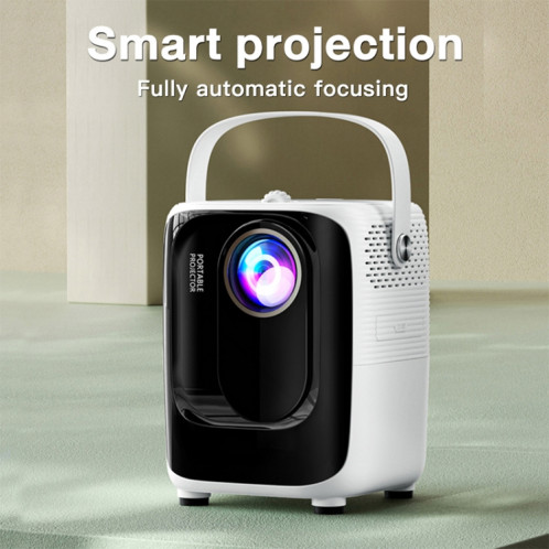 A007 Projecteur LED intelligent portable 1280 x 720 HD 113 ANSI, prise : prise UE (noir) SH502B954-016