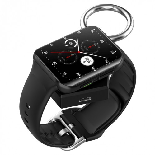 Pour chargeur de montre intelligent universel portable OPPO Watch 3 / Watch 3 Pro, port: micro-USB (noir) SH201B26-07