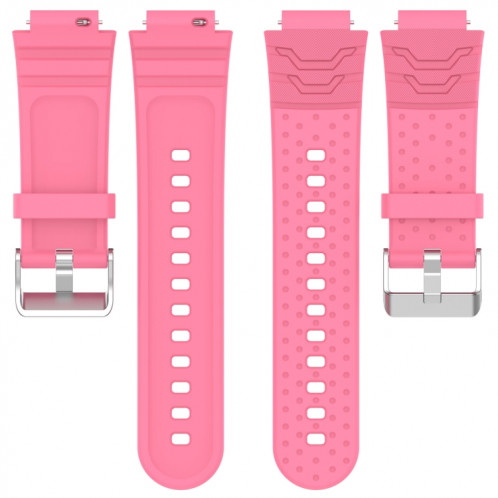 Pour Xplora X5 / X5 Play Children Watch Bracelet de montre de remplacement en silicone (rose) SH601B409-07