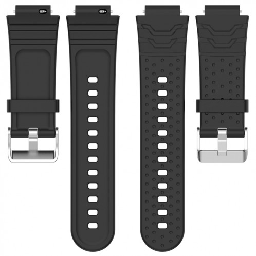 Pour Xplora X5 / X5 Play Children Watch Bracelet de montre de remplacement en silicone (noir) SH601C1198-07