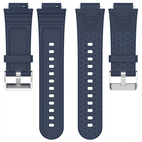 Pour Xplora X5 / X5 Play Children Watch Bracelet de montre de remplacement en silicone (Bleu nuit) SH601E1586-07