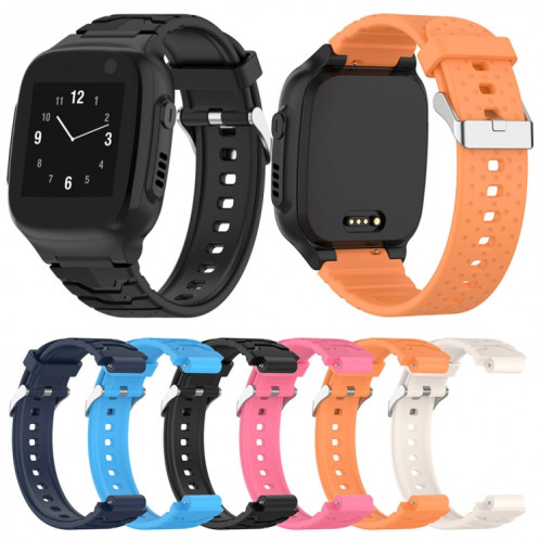 Pour Xplora X5 / X5 Play Children Watch Bracelet de montre de remplacement en silicone (Bleu nuit) SH601E1586-07