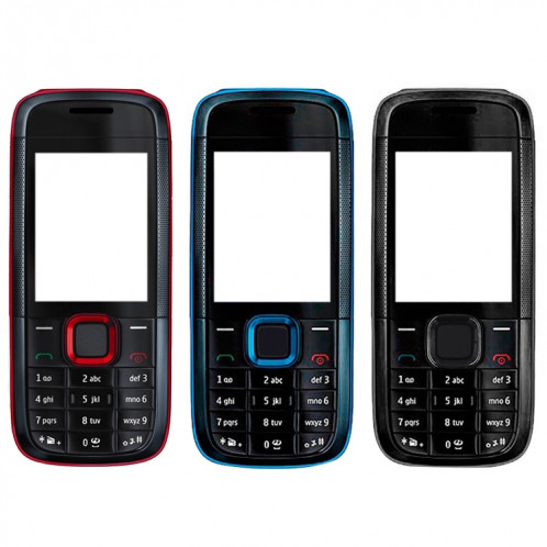 Pour Nokia 5130XM Couverture complète du boîtier (noir) SH701A1342-03