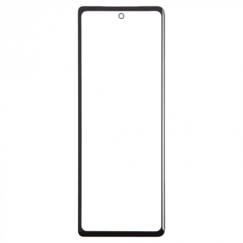 Écran secondaire LCD pour Samsung Galaxy Z Fold SM-F900/W20, lentille extérieure en verre avec adhésif OCA optiquement transparent SH65041157-07