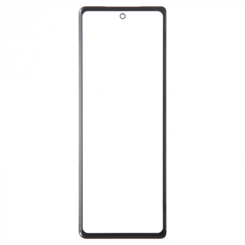 Écran secondaire LCD pour Samsung Galaxy Z Fold SM-F900/W20, lentille extérieure en verre avec adhésif OCA optiquement transparent SH65041157-07