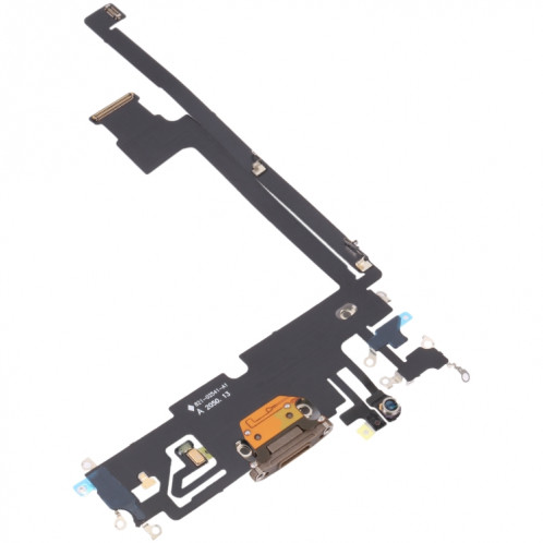 Pour iPhone 12 Pro Max câble flexible de port de charge (or) SH061J1709-04