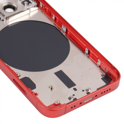 Couvercle de boîtier arrière avec plateau de carte SIM et clés de latération et objectif de caméra pour iPhone 13 mini SH01RL941-06