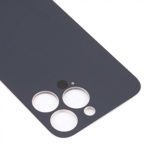 Couvercle de batterie arrière en verre pour grand trou de caméra de remplacement facile pour iPhone 14 Pro SH41JL308-06