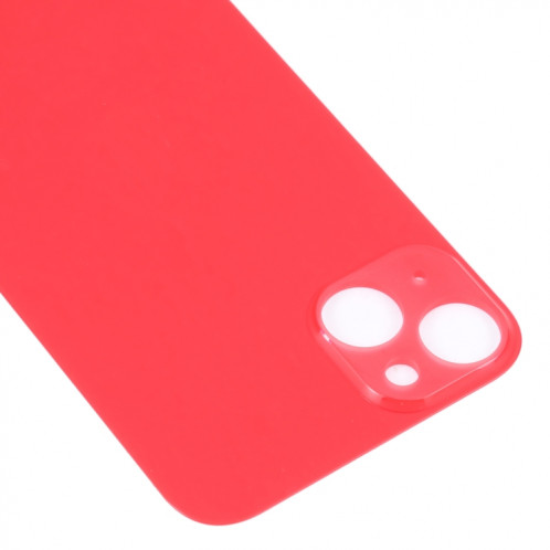 Pour iPhone 14 Plus Remplacement facile du couvercle de batterie arrière en verre avec grand trou de caméra (rouge) SH42RL1634-06