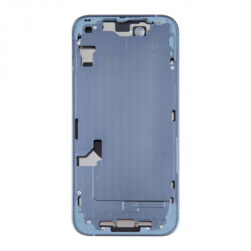 Coque arrière de batterie pour iPhone 14 avec cadre central/touches latérales (bleu) SH95LL1714-06
