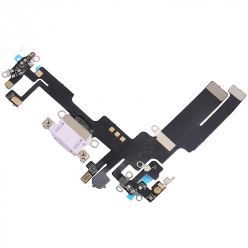 Câble flexible du port de chargement pour iPhone 14 (violet) SH630P803-04