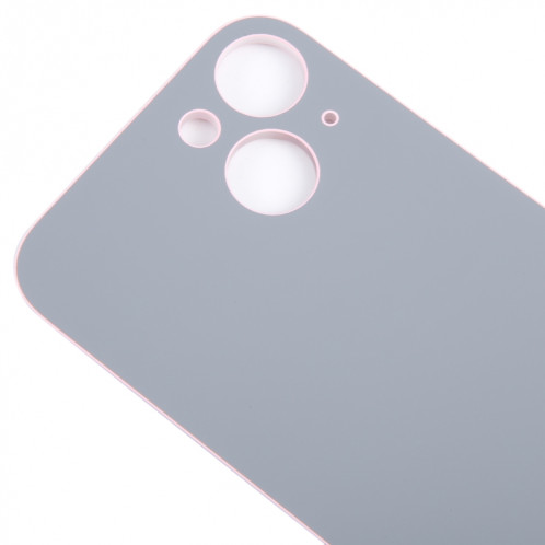 Pour iPhone 15 Remplacement facile Grand trou de caméra Couvercle de batterie arrière en verre (rose) SH42FL135-07