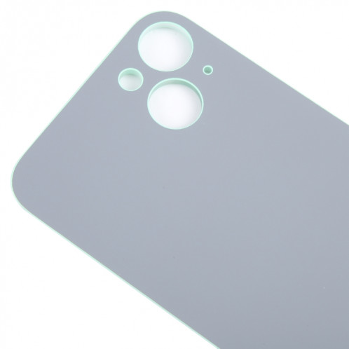 Pour iPhone 15 Plus, remplacement facile, grand trou de caméra, couvercle de batterie arrière en verre (vert) SH43GL1669-07