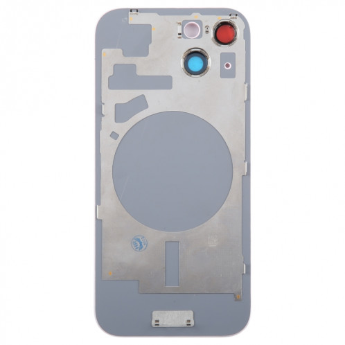 Pour iPhone 15 Plus Couvercle arrière de la batterie en verre avec couvercle d'objectif d'appareil photo (rose) SH85FL1072-07