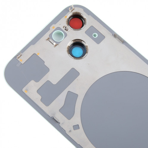 Pour iPhone 15 Plus Couvercle arrière de batterie en verre avec couvercle d'objectif d'appareil photo SH85GL647-07