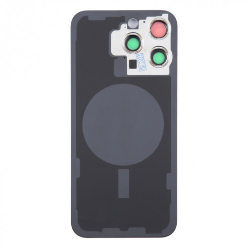 Pour iPhone 15 Pro Couvercle arrière de la batterie en verre avec couvercle d'objectif d'appareil photo (bleu) SH86LL940-07