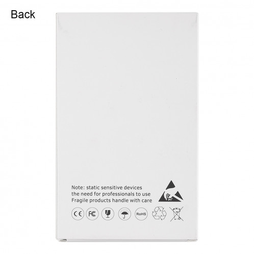 Emballage en carton blanc 50 PCS pour écran LCD et convertisseur analogique-numérique pour iPhone 8/7 SH0224955-05