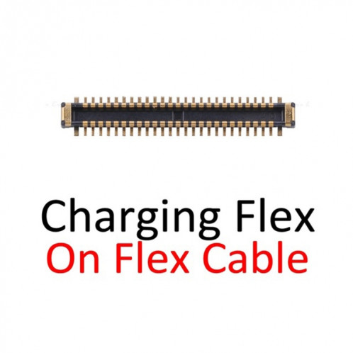 Chargement du connecteur FPC sur le câble flexible pour iPhone 8 Plus / 8 SH9637162-04