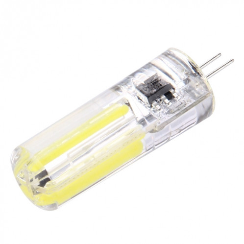 G4 4W ampoule à filament en silicone dimmable 8 LED pour halls, CA 220-240V (lumière blanche) SH13WL353-07