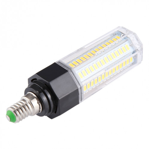 E14 126 LEDs Lumière de maïs à LED blanc chaud 15W, ampoule à économie d'énergie SMD 5730, AC 110-265V SH09WW1782-08