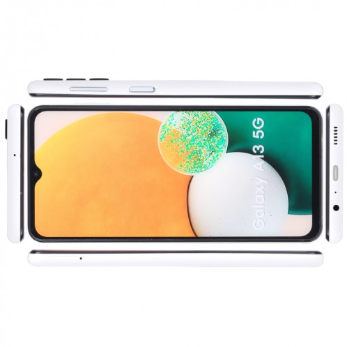 Pour Samsung Galaxy A13 écran couleur faux modèle d'affichage factice non fonctionnel (blanc) SH105W314-05