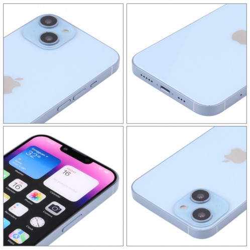 Pour iPhone 14 écran couleur faux modèle d'affichage factice non fonctionnel (bleu) SH107L866-07