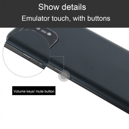 Modèle d'affichage factice faux écran noir non fonctionnel pour Xiaomi Mi 11 (noir) SH627B882-07