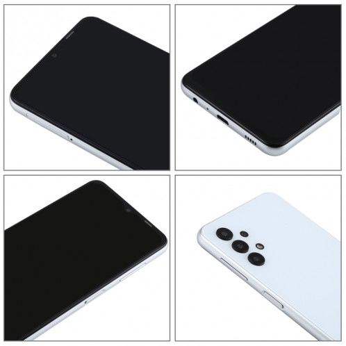 Modèle d'affichage factice faux écran noir non fonctionnel pour Samsung Galaxy A32 5G (blanc) SH633W1948-07