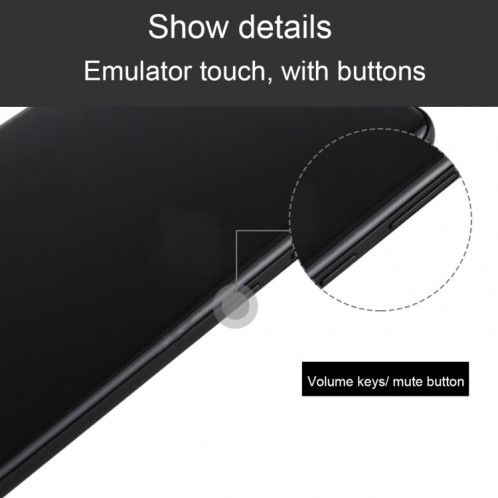 Faux modèle d'affichage factice à écran noir non fonctionnel pour Galaxy S20 + 5G (noir) SH720B248-07