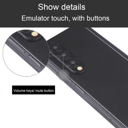 Pour Samsung Galaxy Z Fold4 écran noir faux modèle d'affichage factice non fonctionnel SH30061806-07