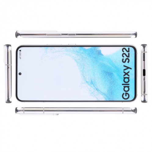 Pour Samsung Galaxy S22 5G écran couleur d'origine faux modèle d'affichage factice non fonctionnel (blanc) SH874W1876-05