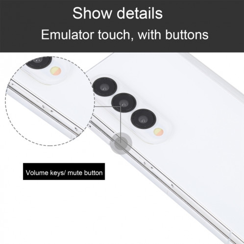 Pour Samsung Galaxy Z Fold4 écran couleur faux modèle d'affichage factice non fonctionnel (blanc) SH877W311-07