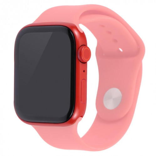 Pour Apple Watch Series 8 41 mm écran noir faux modèle d'affichage factice non fonctionnel, pour photographier le bracelet de montre, pas de bracelet de montre (rouge) SH881R1142-06