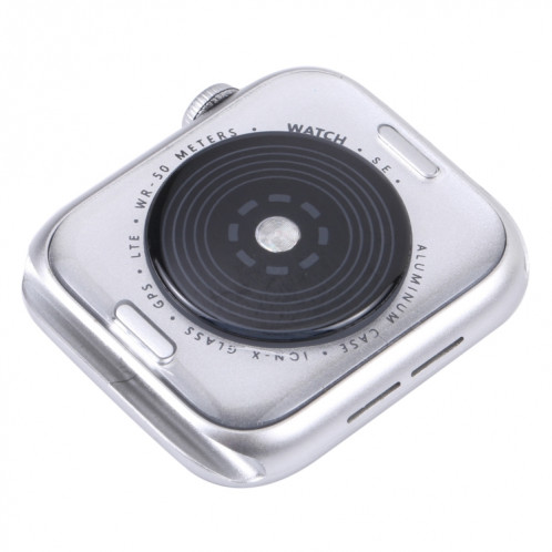 Pour Apple Watch SE 2022 40 mm Écran noir Faux modèle d'affichage factice non fonctionnel, pour photographier le bracelet de montre, pas de bracelet de montre (argent) SH889S827-06