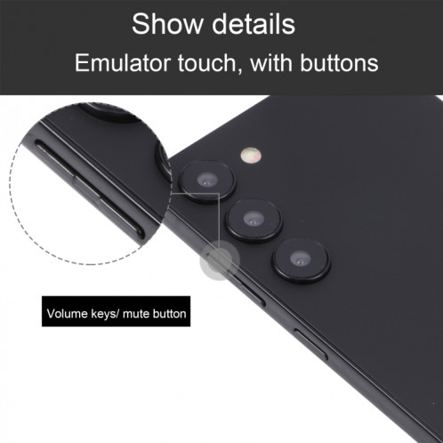 Pour Samsung Galaxy S23 + 5G écran noir faux modèle d'affichage factice non fonctionnel (noir) SH900B1172-06