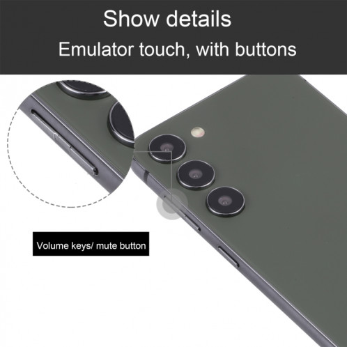Pour Samsung Galaxy S23 + 5G écran noir faux modèle d'affichage factice non fonctionnel (vert) SH900G1975-06