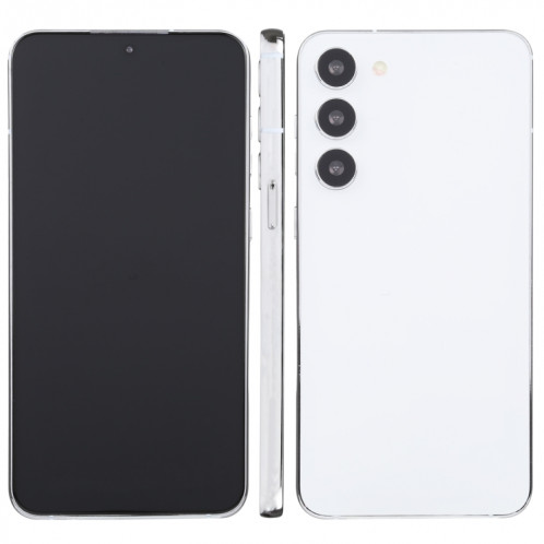 Pour Samsung Galaxy S23+ 5G écran noir faux modèle d'affichage factice non fonctionnel (blanc) SH900W1989-06