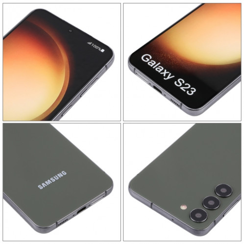 Pour Samsung Galaxy S23 5G écran couleur faux modèle d'affichage factice non fonctionnel (vert) SH903G1395-06