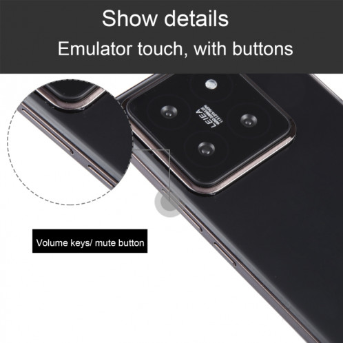 Pour Xiaomi 14 Pro, écran noir, faux modèle d'affichage factice non fonctionnel (noir) SH946B1662-07