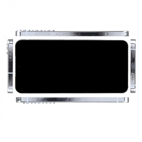 Pour Samsung Galaxy S24 5G Écran noir faux modèle d'affichage factice non fonctionnel (blanc) SH947W437-07