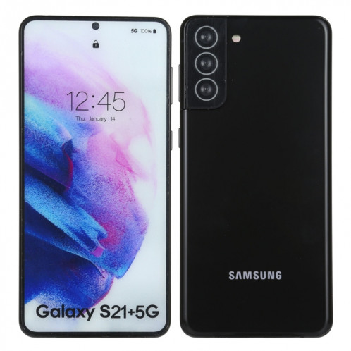 Écran couleur faux modèle d'affichage factice non fonctionnel pour Samsung Galaxy S21 + 5G (noir) SH710B1676-06