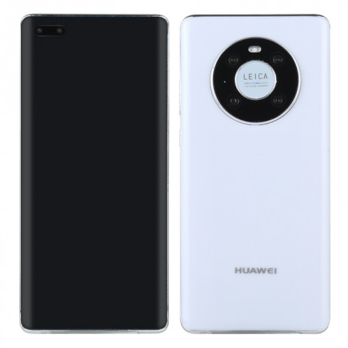 Modèle d'affichage factice factice à écran noir non fonctionnel pour Huawei Mate 40 Pro 5G (blanc) SH716W482-07