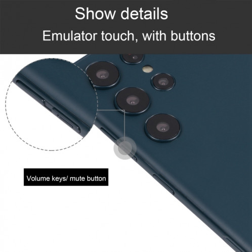 Pour Samsung Galaxy S22 Ultra 5G écran noir faux modèle d'affichage factice non fonctionnel (vert) SH858G1731-06