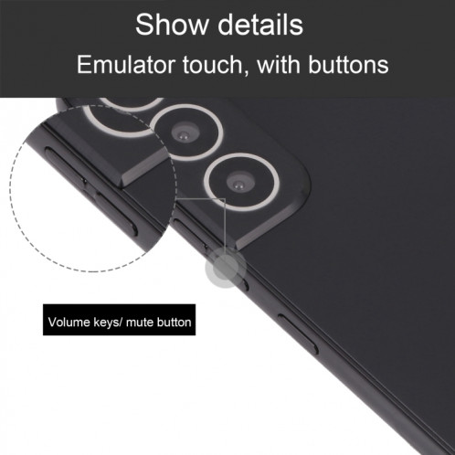 Pour Samsung Galaxy S22 + 5G écran couleur faux modèle d'affichage factice non fonctionnel (noir) SH860B1828-06