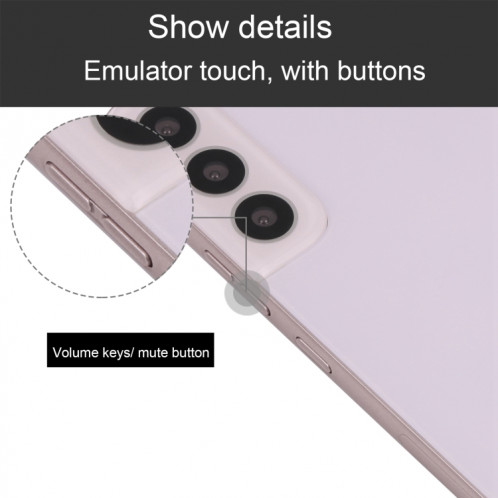 Pour Samsung Galaxy S22 + 5G écran couleur faux modèle d'affichage factice non fonctionnel (or rose) SH60RG215-06