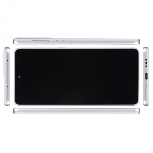 Pour Samsung Galaxy A73 5G écran noir faux modèle d'affichage factice non fonctionnel (blanc) SH864W1450-06